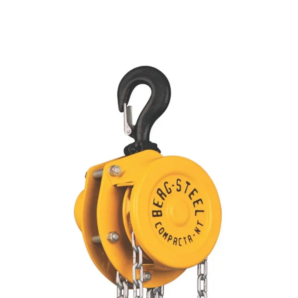 Talha Manual Compacta DE Corrente 500KGX3M Berg Steel 523NT