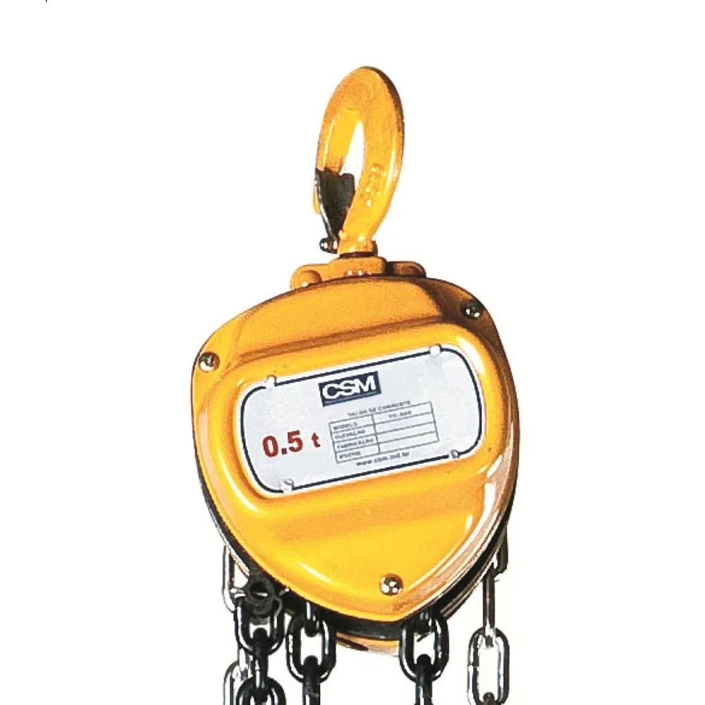 Talha Manual Compacta DE Corrente 500KGX3M Csm TC 500