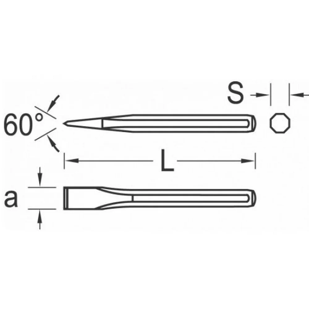 Talhadeira 16X200MM Gedore 110-216