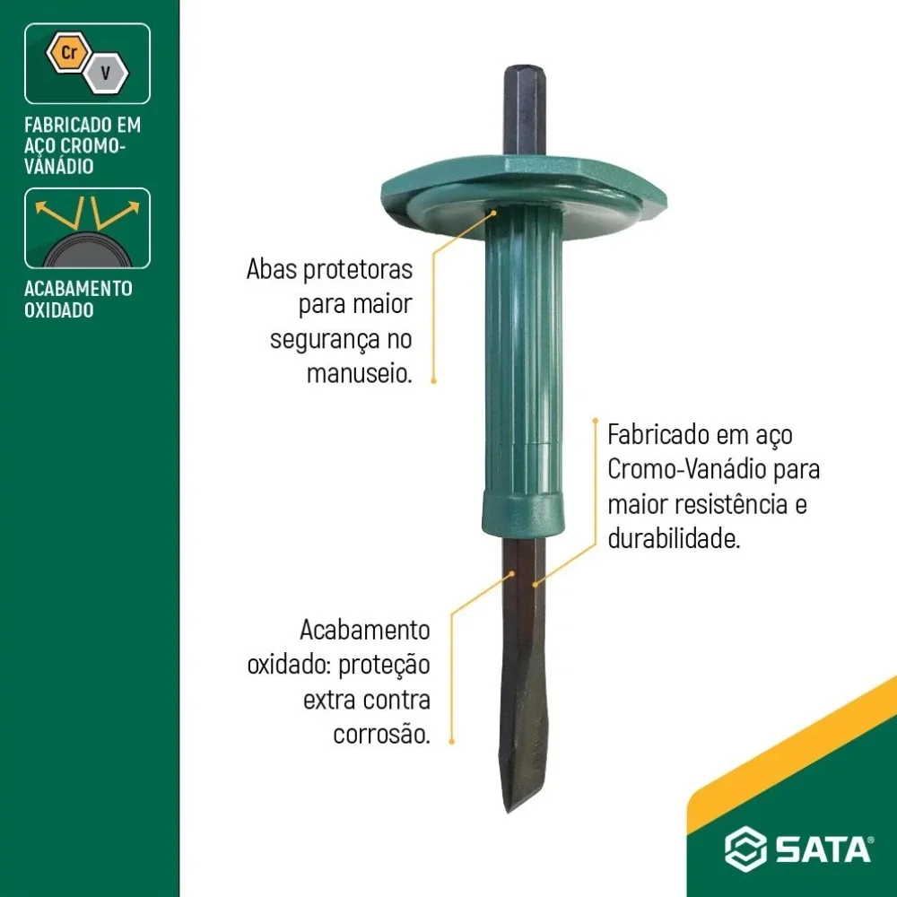 Talhadeira com Protecao CRV 22X250MM Sata ST90823G