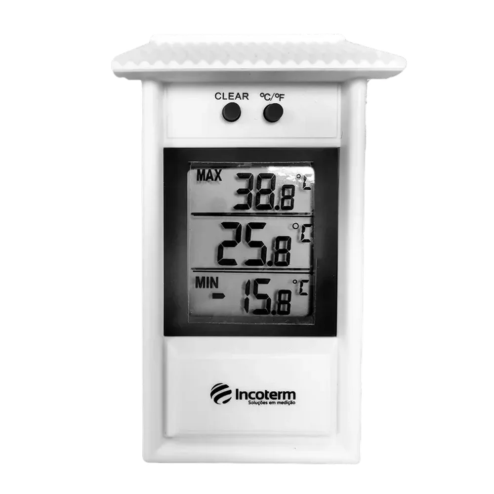Termometro Digital Com Protecao Plastica -30A60 CELSIUS Incoterm 7426.02.000