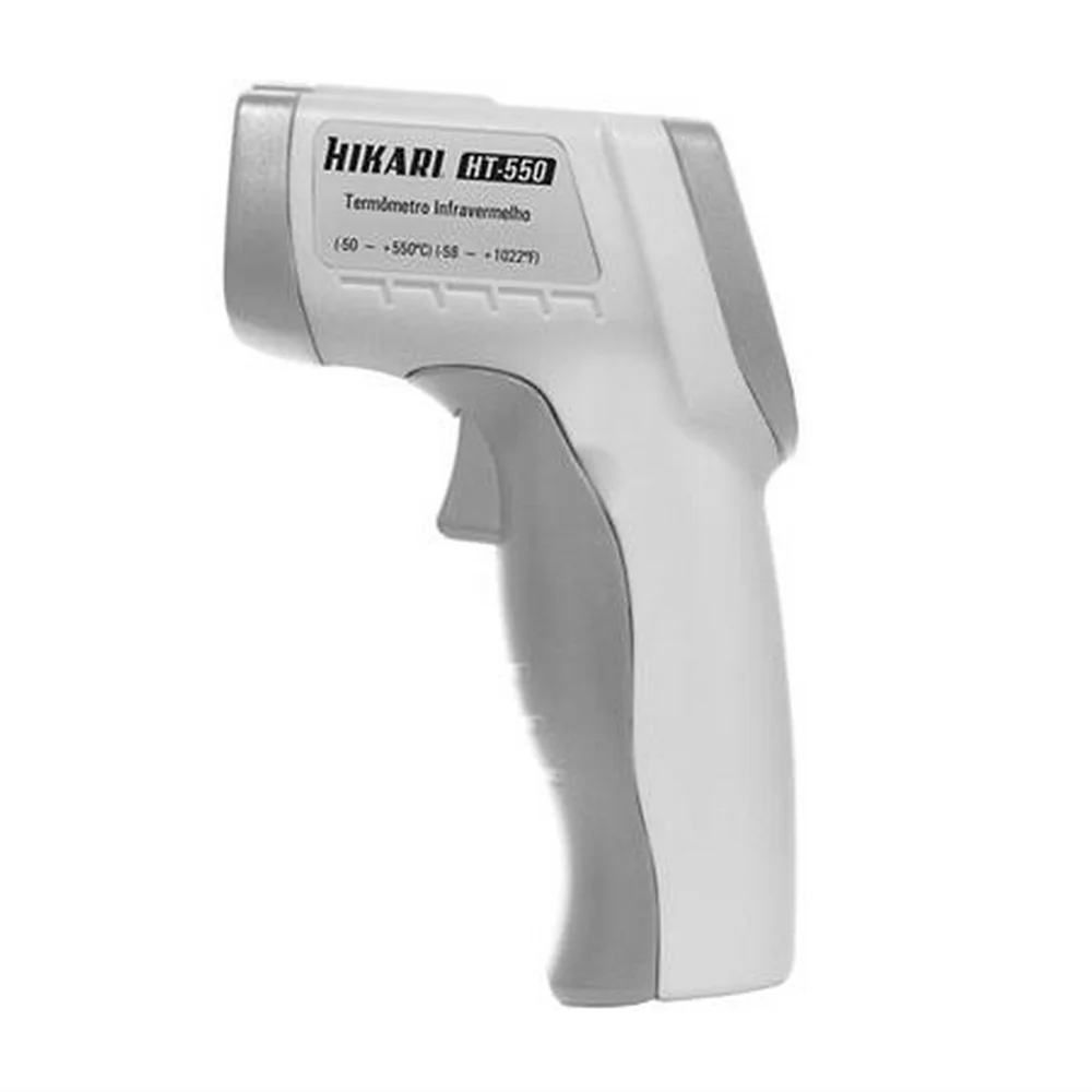 Termometro Digital Laser Infravermelho -50A550 CELSIUS Hikari HT-550