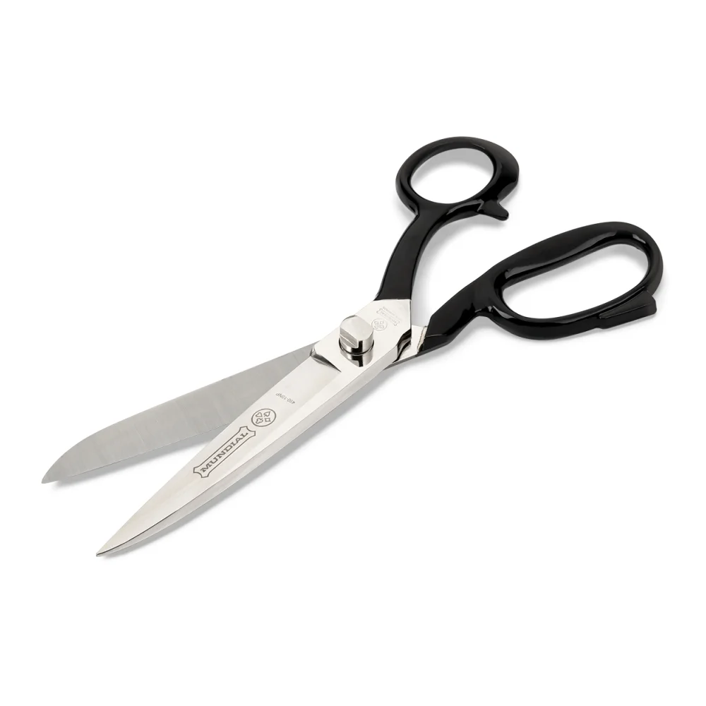 Tesoura de Alfaiate Industrial Forjada Cabo Preto 10" Mundial 490-10NP
