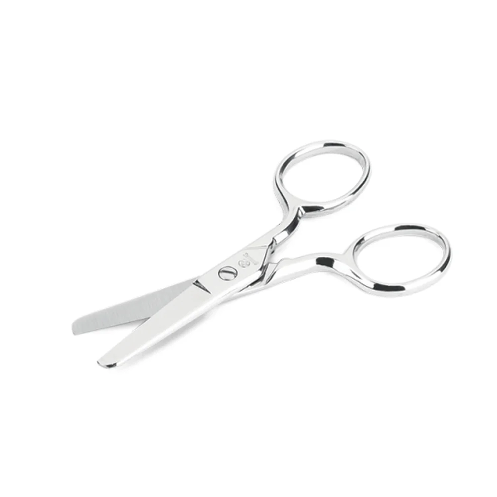 Tesoura de Bolso Escolar e Multiuso Ponta Redonda 4.1/8" Mundial CR430