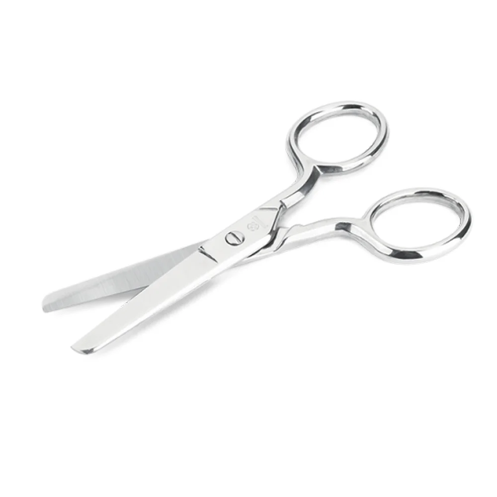 Tesoura de Bolso Escolar e Multiuso Ponta Redonda 4.5/8" Mundial CR430