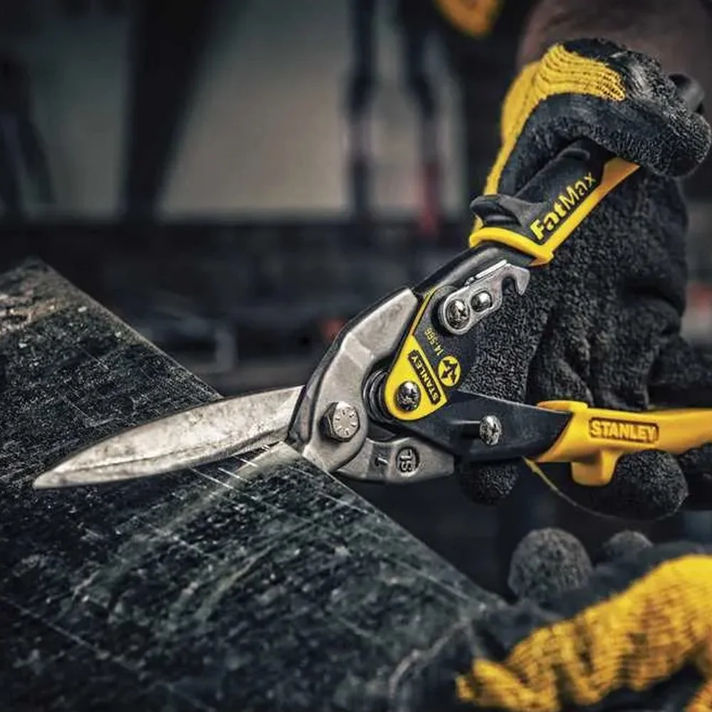Tesoura Tipo Aviacao Reto Fatmax Longo 12" Stanley 14-566