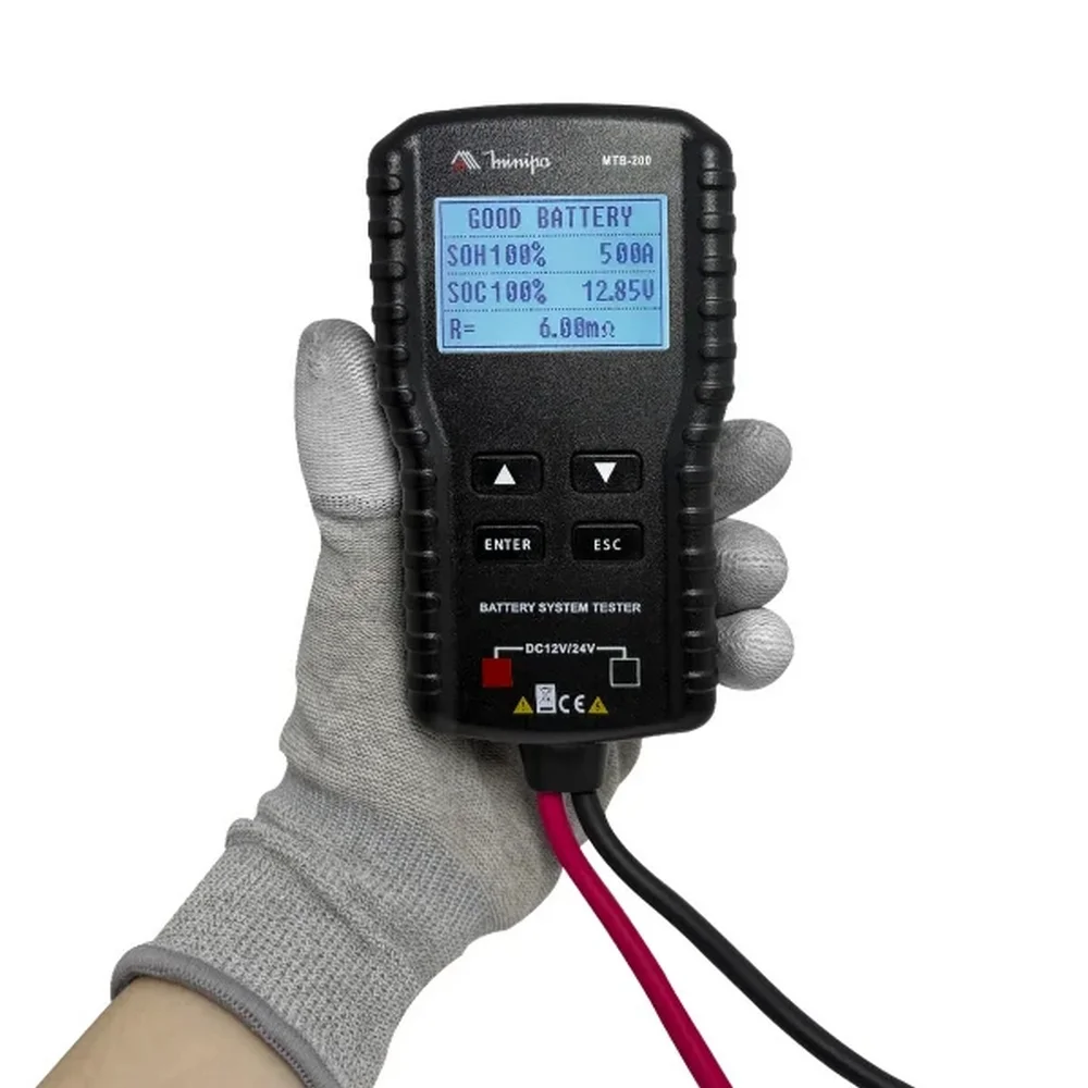 Testador de Bateria Digital 12-24V Minipa MTB-200