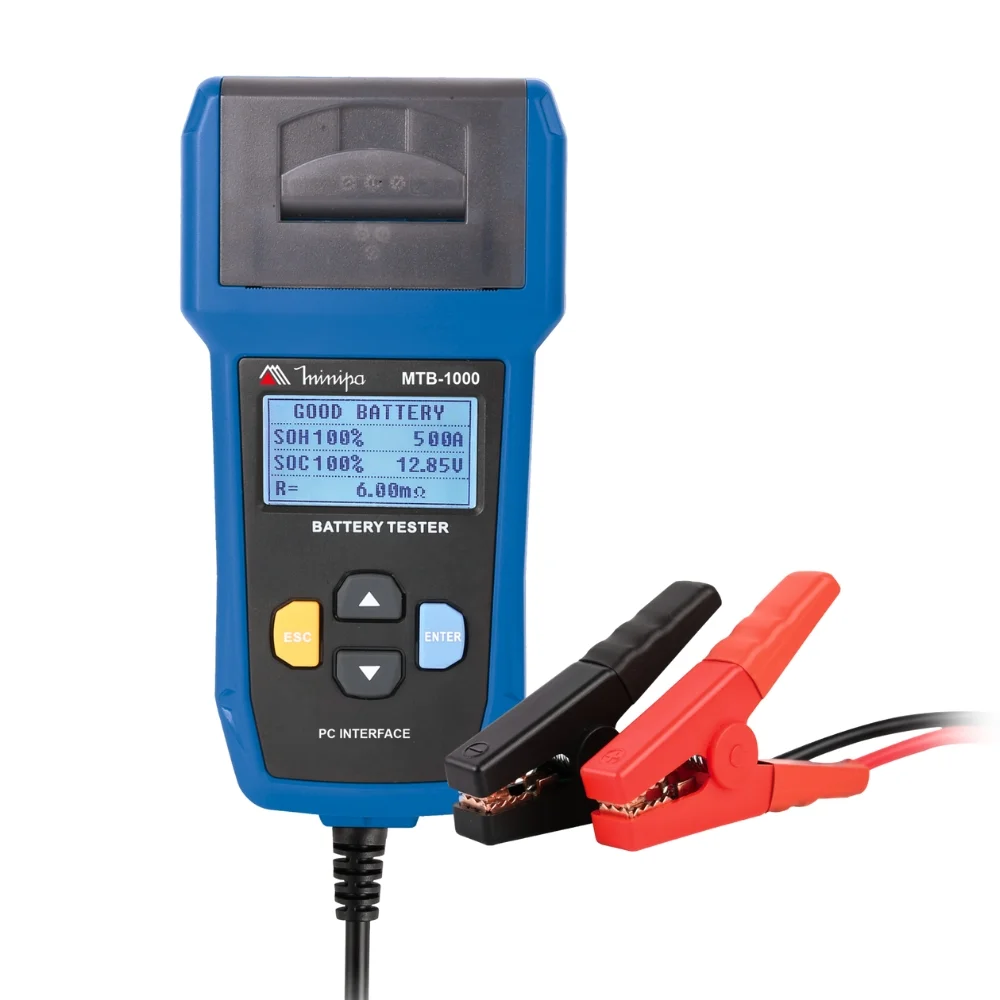 Testador de Bateria Digital 12V Minipa MTB-1000