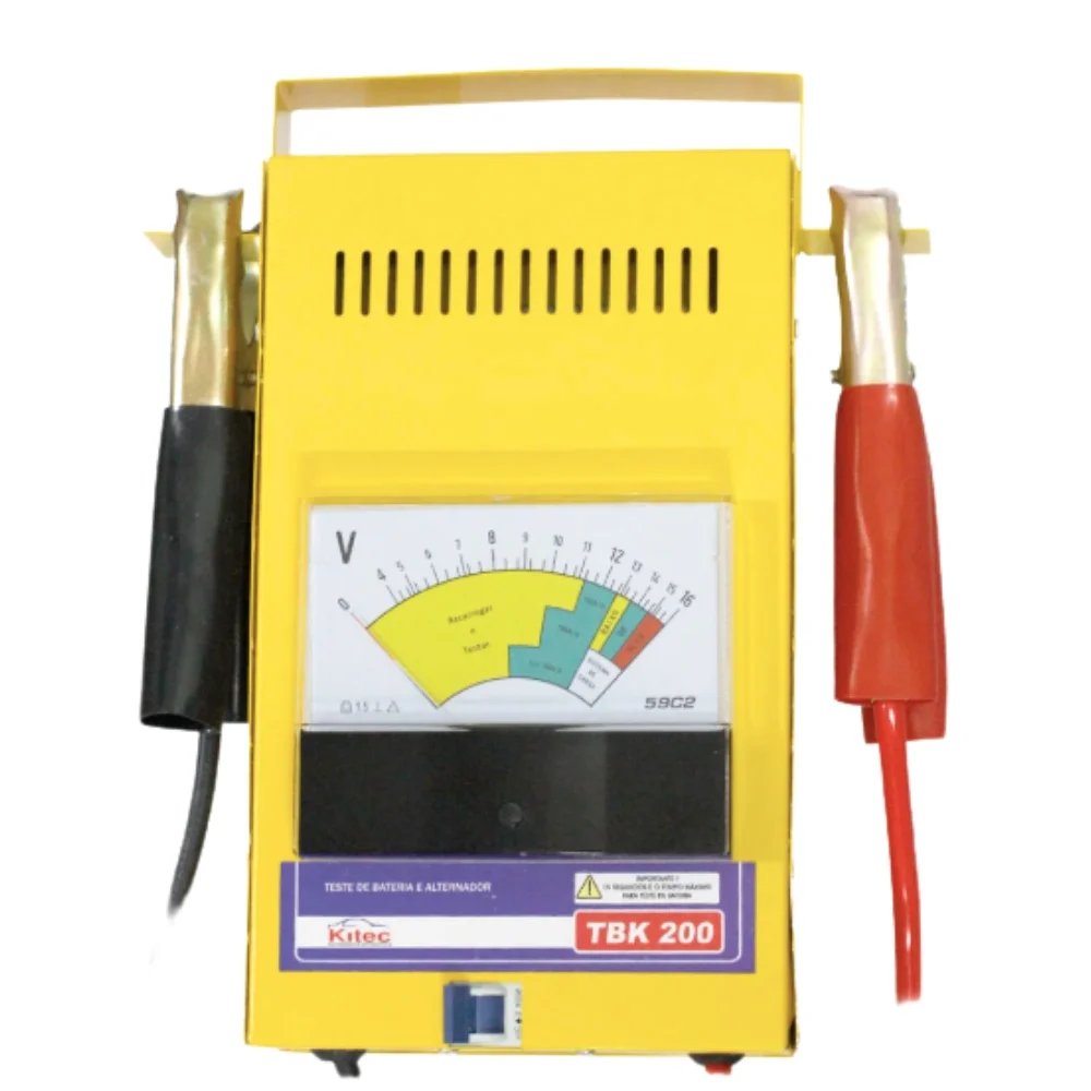 Teste de Bateria Analogico 36 A 150AH Kitec TBK200