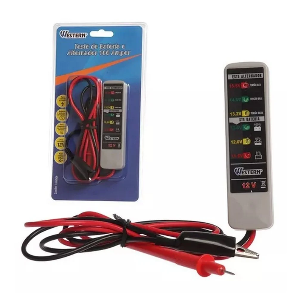 Teste de Bateria e Alternador 12V Western TBAN-100/2