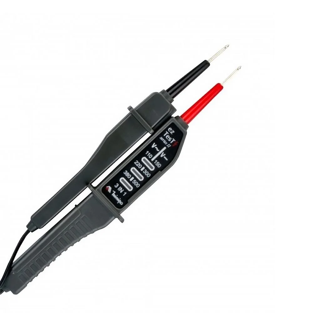 Teste de Voltagem CAT.III 600V 150 A 500V Minipa EZTEST II