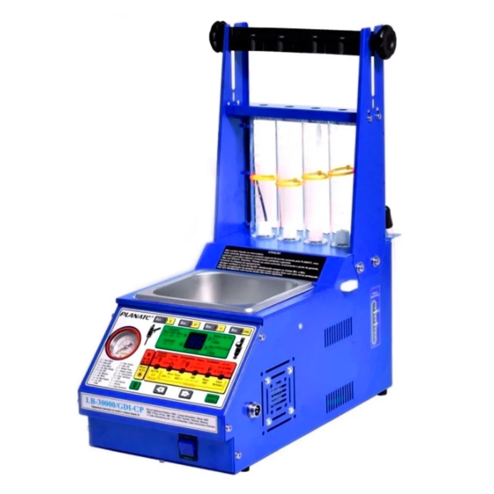 Teste e Limpeza de Bico Injetor Automatica Completa Cuba Aquecida 1L Bivolt Planatc LB30000GDI-FA