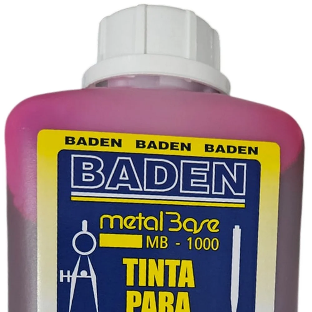 Tinta de Riscagem Vermelha 1L Baden MB1000