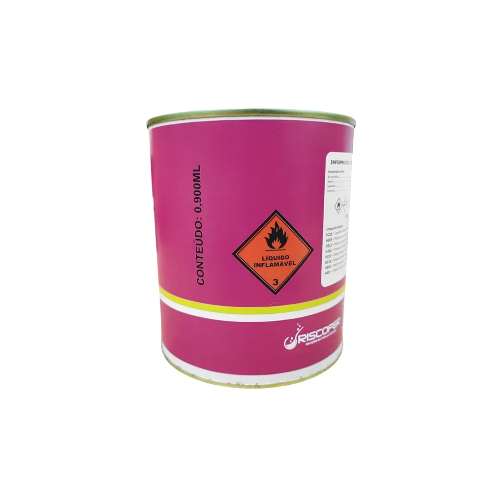 Tinta de Riscagem Vermelha 900ML Riscofer