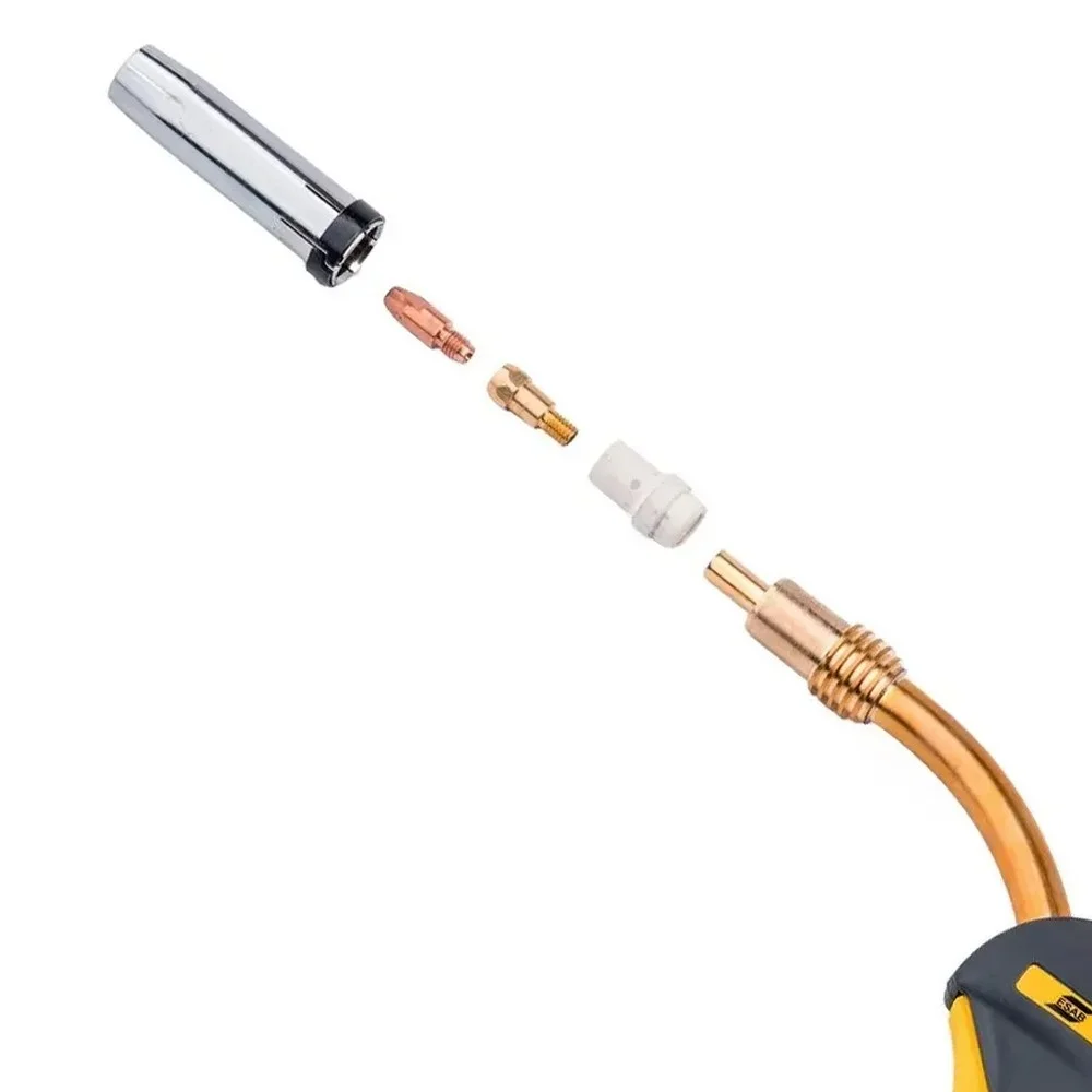 Tocha Mig Encaixe Euro Conector Para Arame 1A1,6MM 3M Esab HANDYTORCH 360