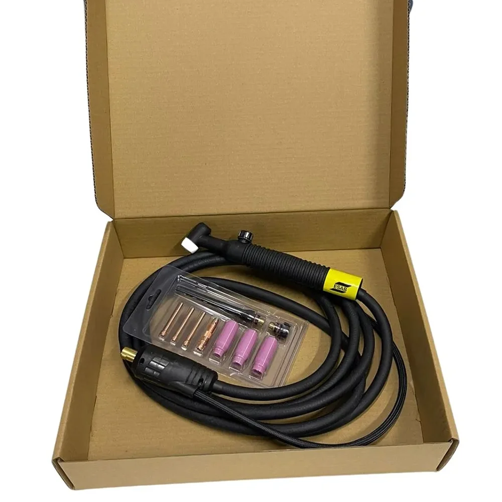Tocha Tig Valvulada Refrigerada a Gas Conexao TSB 13MM 3,5M 200A Esab SR26V