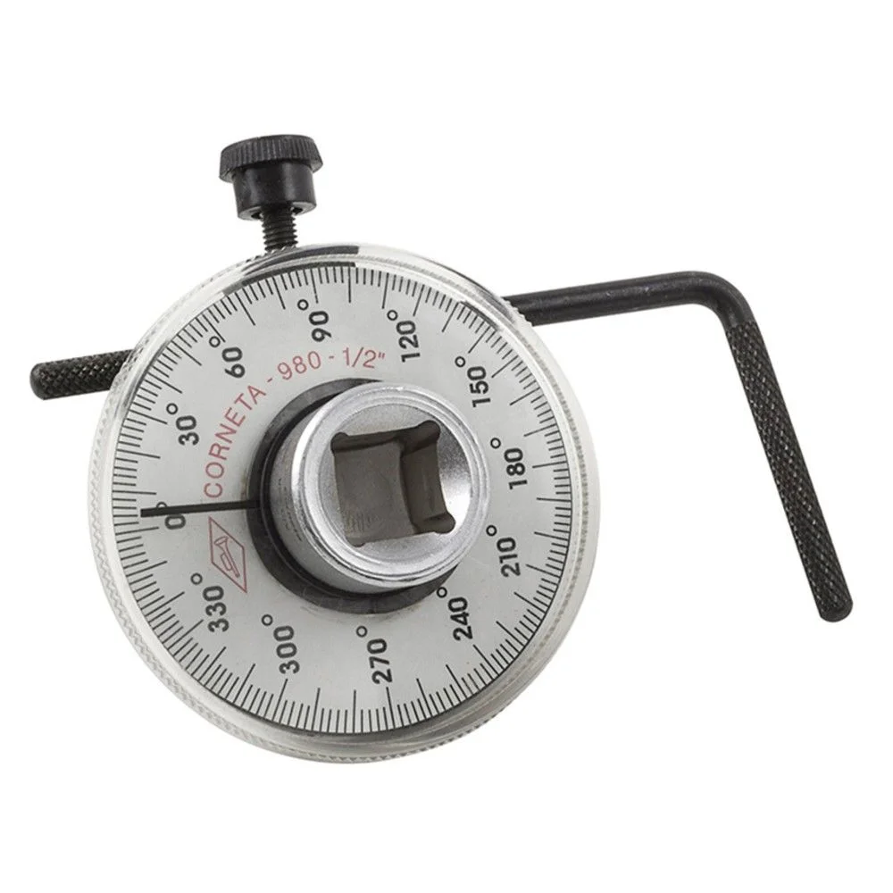 Transferidor de Grau Torque Angular Encaixe 1/2" 360 GRAUS Corneta 9998000