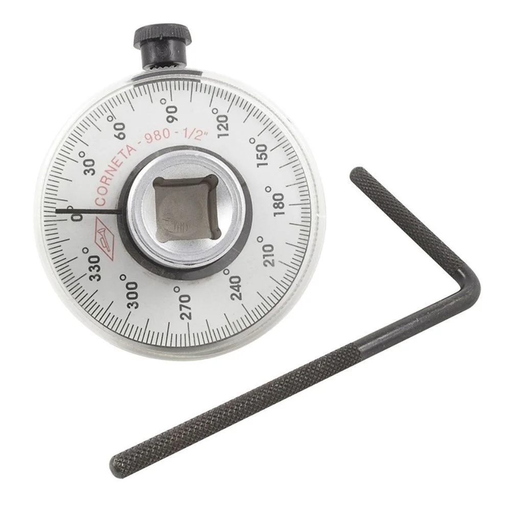 Transferidor de Grau Torque Angular Encaixe 1/2" 360 GRAUS Corneta 9998000