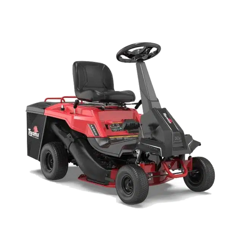Trator de Cortar Grama Gasolina Partida Eletrica 224CC Motor 4T 24" 7,5HP Toyama TLT24-7.5M