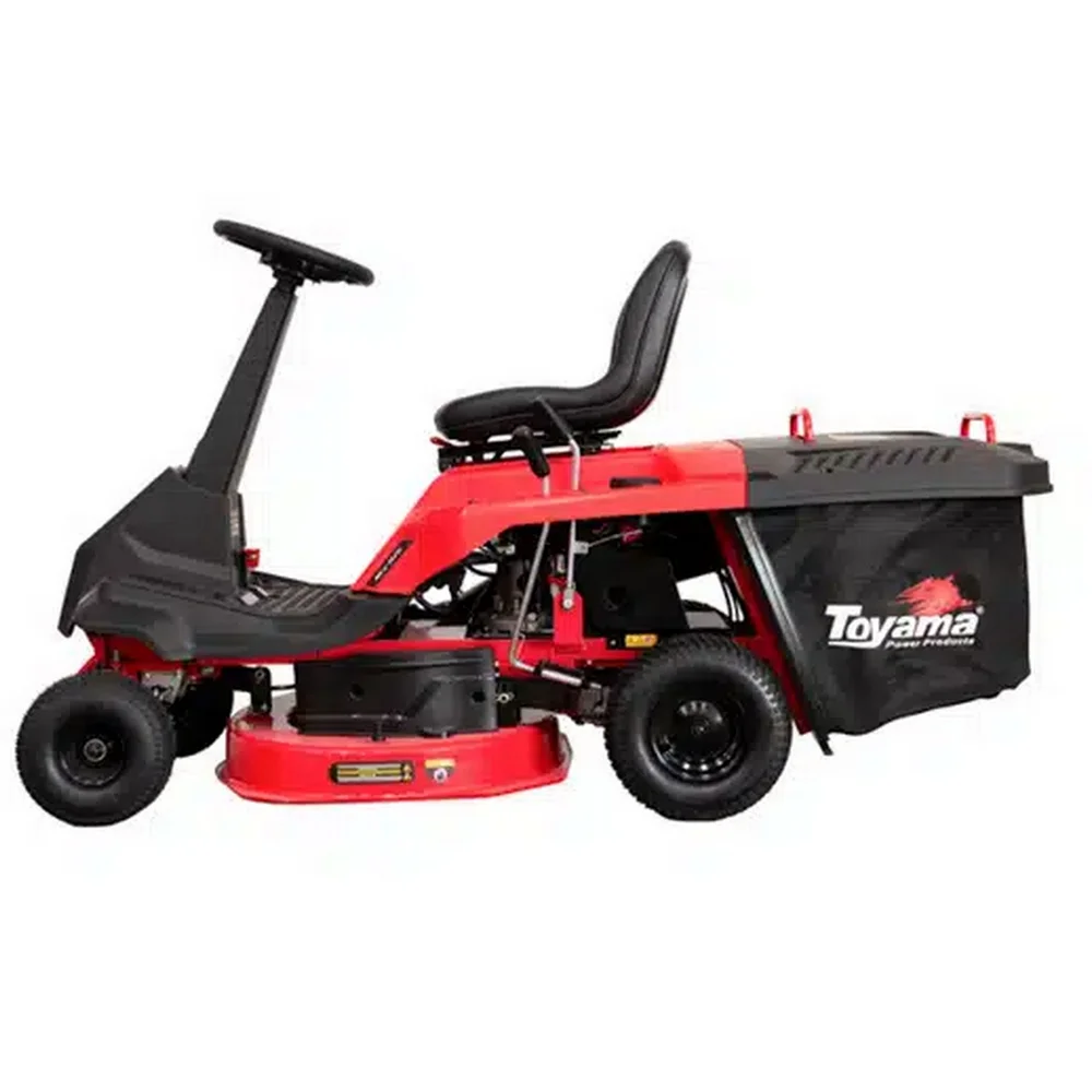 Trator de Cortar Grama Gasolina Partida Eletrica 224CC Motor 4T 24" 7,5HP Toyama TLT24-7.5M