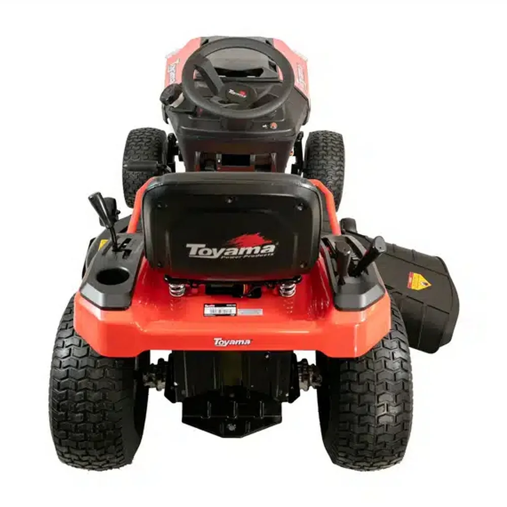 Trator de Cortar Grama Gasolina Partida Eletrica 452CC Cambio Manual Motor 4T 42" 17HP Toyama TLT42-17M