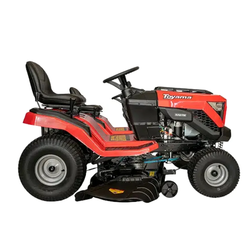 Trator de Cortar Grama Gasolina Partida Eletrica 546CC Cambio Manual Motor 4T 42" 19,5HP Toyama TLT42-19M