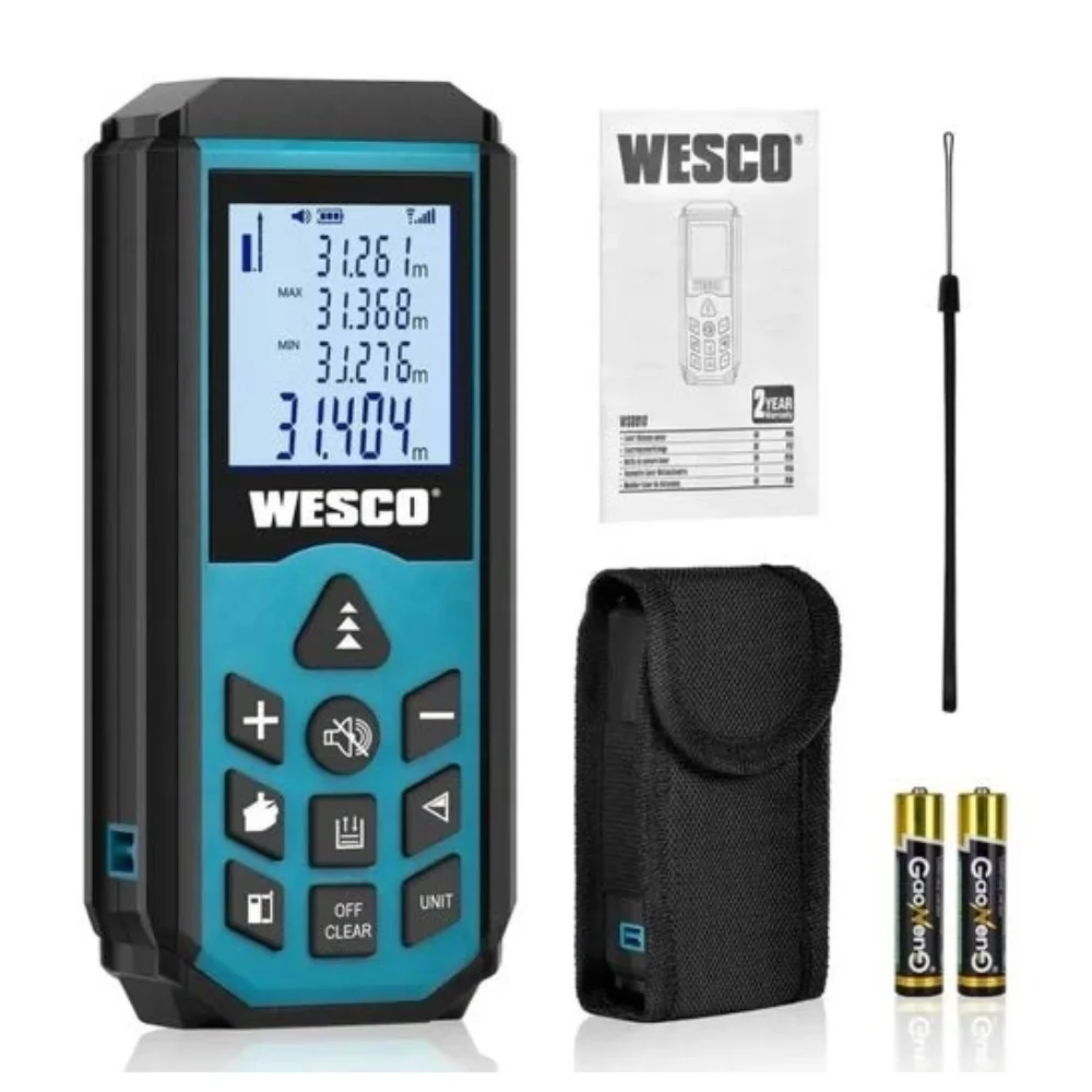 Trena a Laser Digital 40M Wesco WS8910