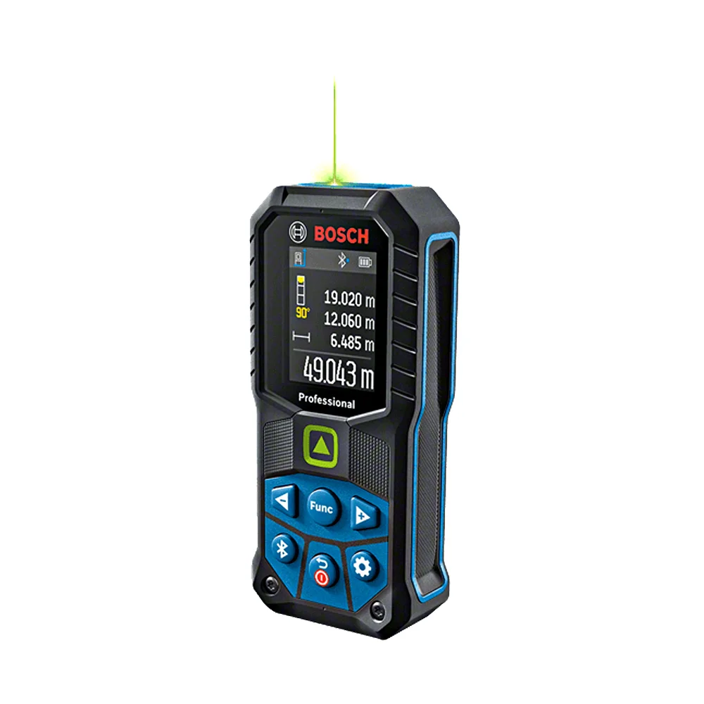 Trena a Laser Digital com Bluetooth Laser Verde 50M Bosch GLM 50-27 CG