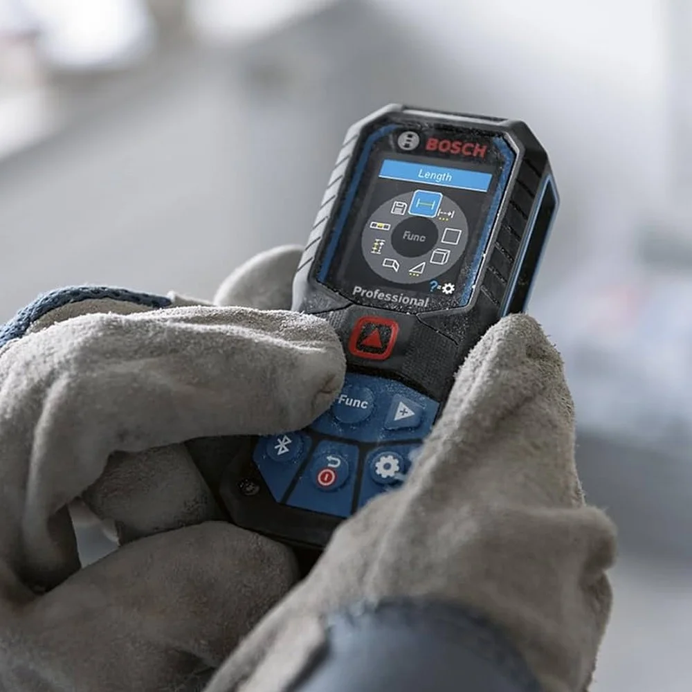 Trena a Laser Digital com Bluetooth Laser Vermelho 50M Bosch GLM 50-27 C