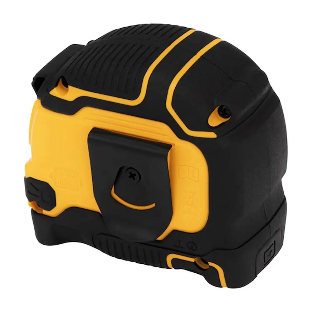 Trena de Aco Caixa Plastica Com LED Graduacao Em MM/POL Trava e Presilha 8MX1" Dewalt DWHT35268M