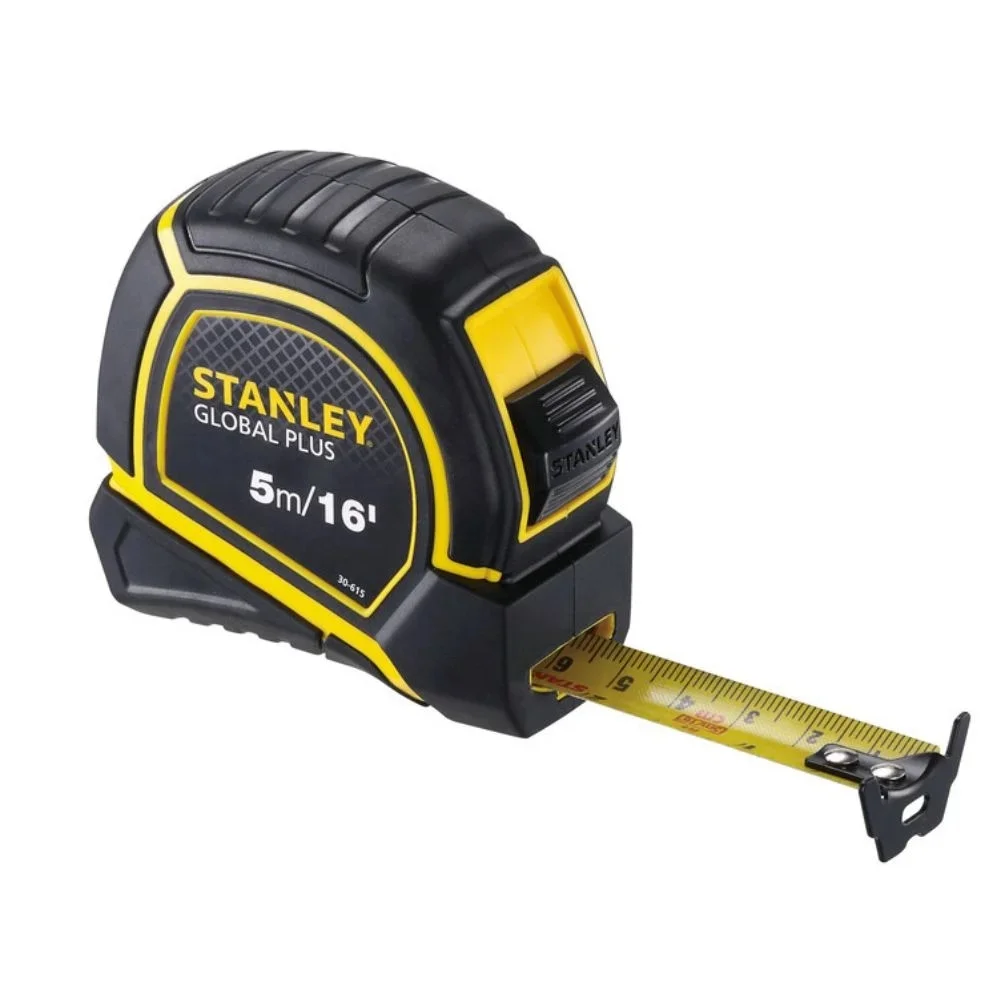 Trena de Aco Caixa Plastica Emborrachada Graduacao Em MM/POL 5MX3/4" Stanley 30-615