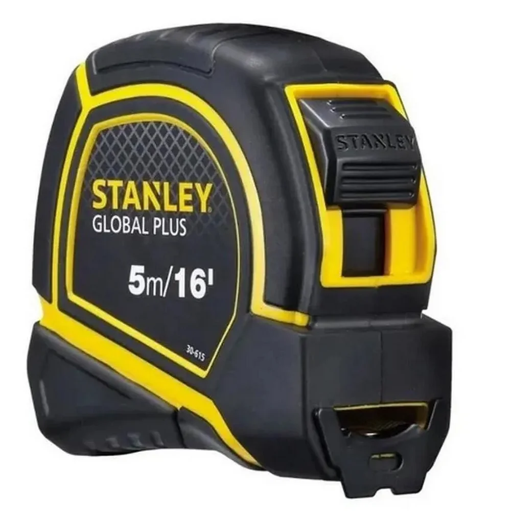 Trena de Aco Caixa Plastica Emborrachada Graduacao Em MM/POL 5MX3/4" Stanley 30-615