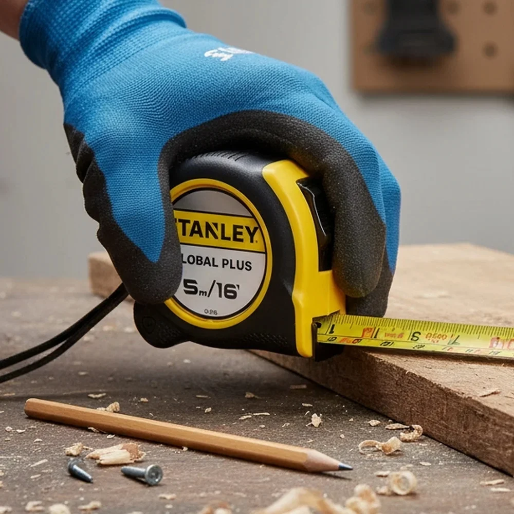 Trena de Aco Caixa Plastica Emborrachada Graduacao Em MM/POL 5MX3/4" Stanley 30-716