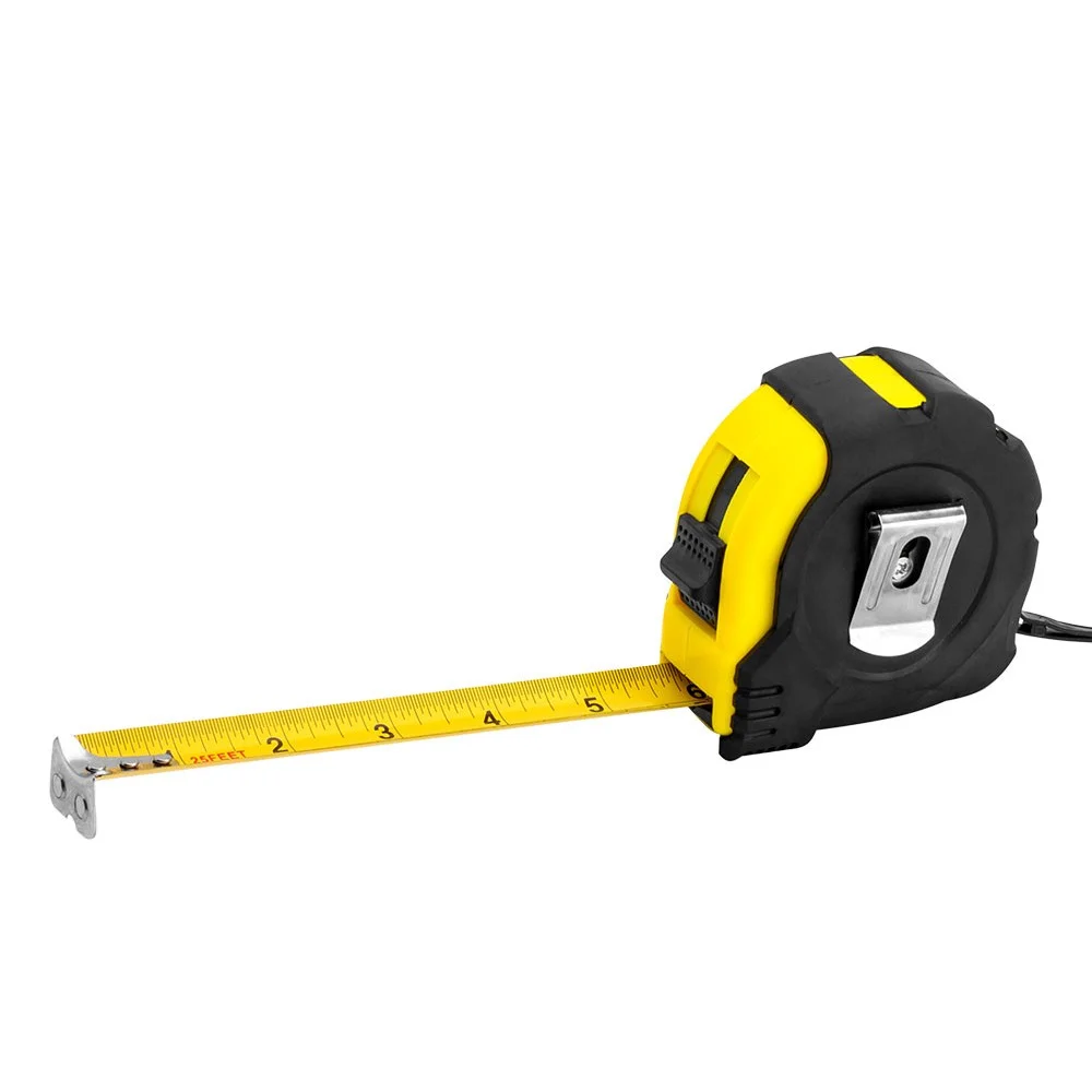Trena de Aco Caixa Plastica Emborrachada Graduacao Em MM/POL com Trava e Ponta Magnetica 5MX3/4" Thompson 263