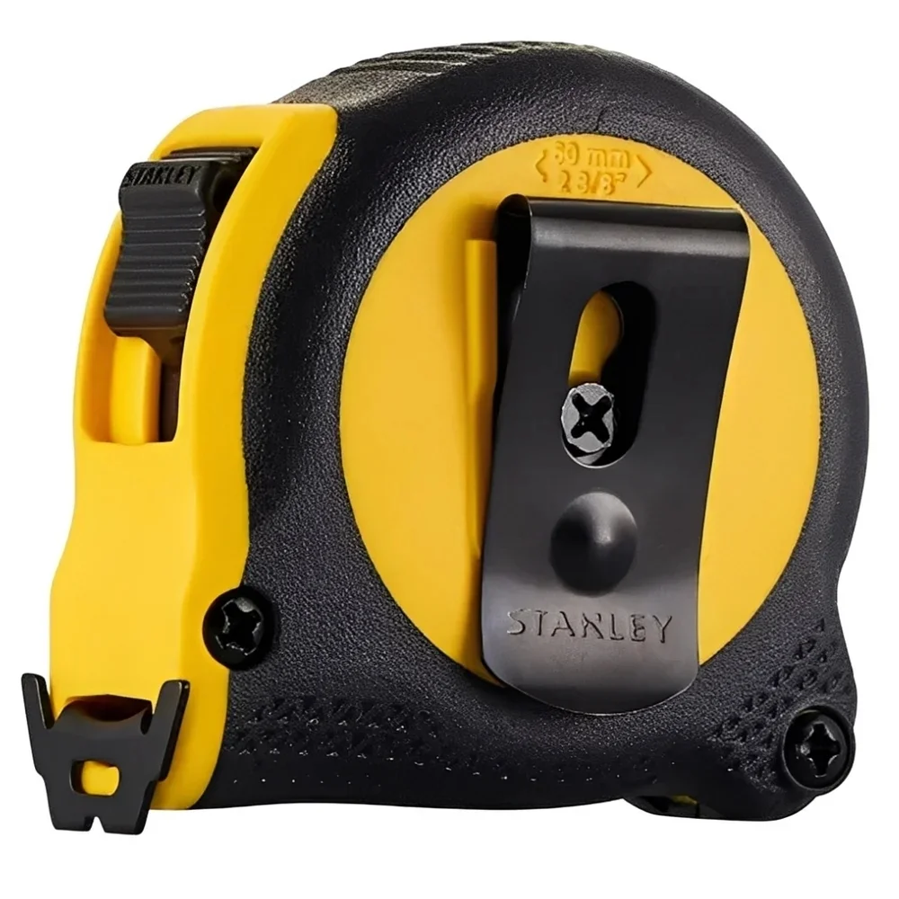 Trena de Aco Caixa Plastica Emborrachada Graduacao Em MM/POL - Global Plus 5MX3/4" Stanley 30-716