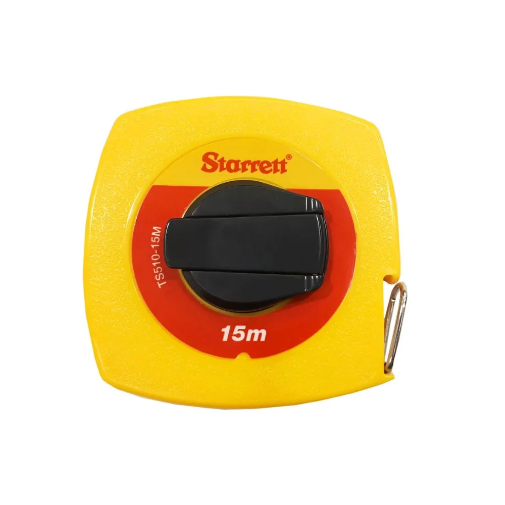 Trena de Aco Caixa Plastica Graduacao Em MM 15MX3/8" Starrett KTS510-15M-S