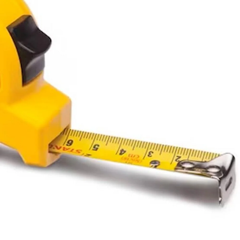 Trena de Aco Caixa Plastica Graduacao Em MM/POL com Trava e Presilha 5MX3/4" Stanley STHT33989-840