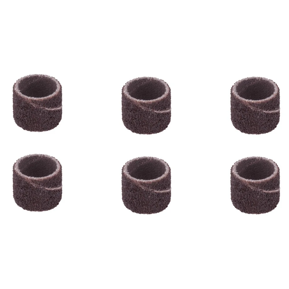 Tubo de Lixa Grao 60 6 Pecas Para Micro Retifica 1/2" Dremel 408
