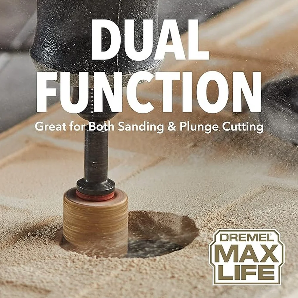 Tubo de Lixa Grao 60 Maxlife Para Micro Retifica 1/2" Dremel 408HP