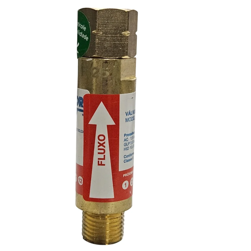 Valvula Seca Corta Chama Acetileno Para Macarico Condor/Esab VCFN/MG