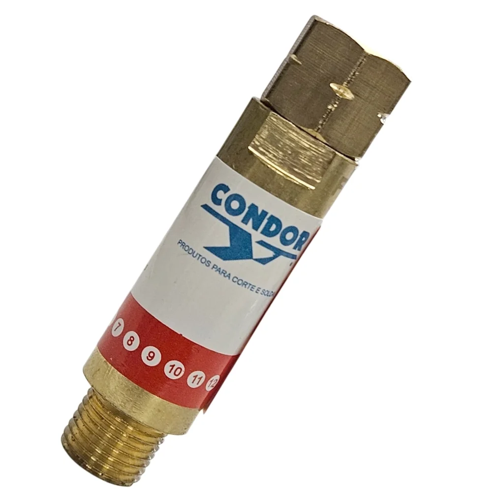 Valvula Seca Corta Chama Acetileno Para Regulador Condor/Esab VCFN/RG