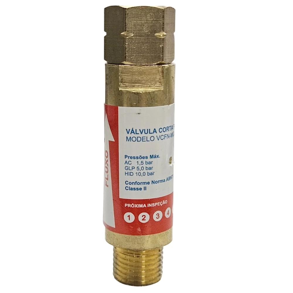 Valvula Seca Corta Chama Acetileno Para Regulador Condor/Esab VCFN/RG
