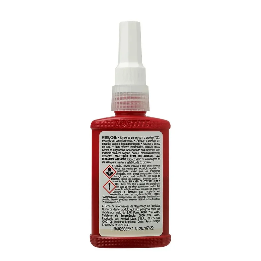 Veda Rosca Liquido 50G Loctite 566
