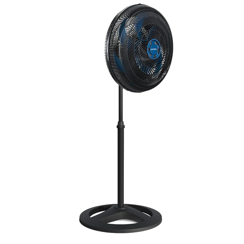 Ventilador de Coluna Azul Premium Oscilante 6 PAS 50CM 110V 135W Ventisol TURBO 6