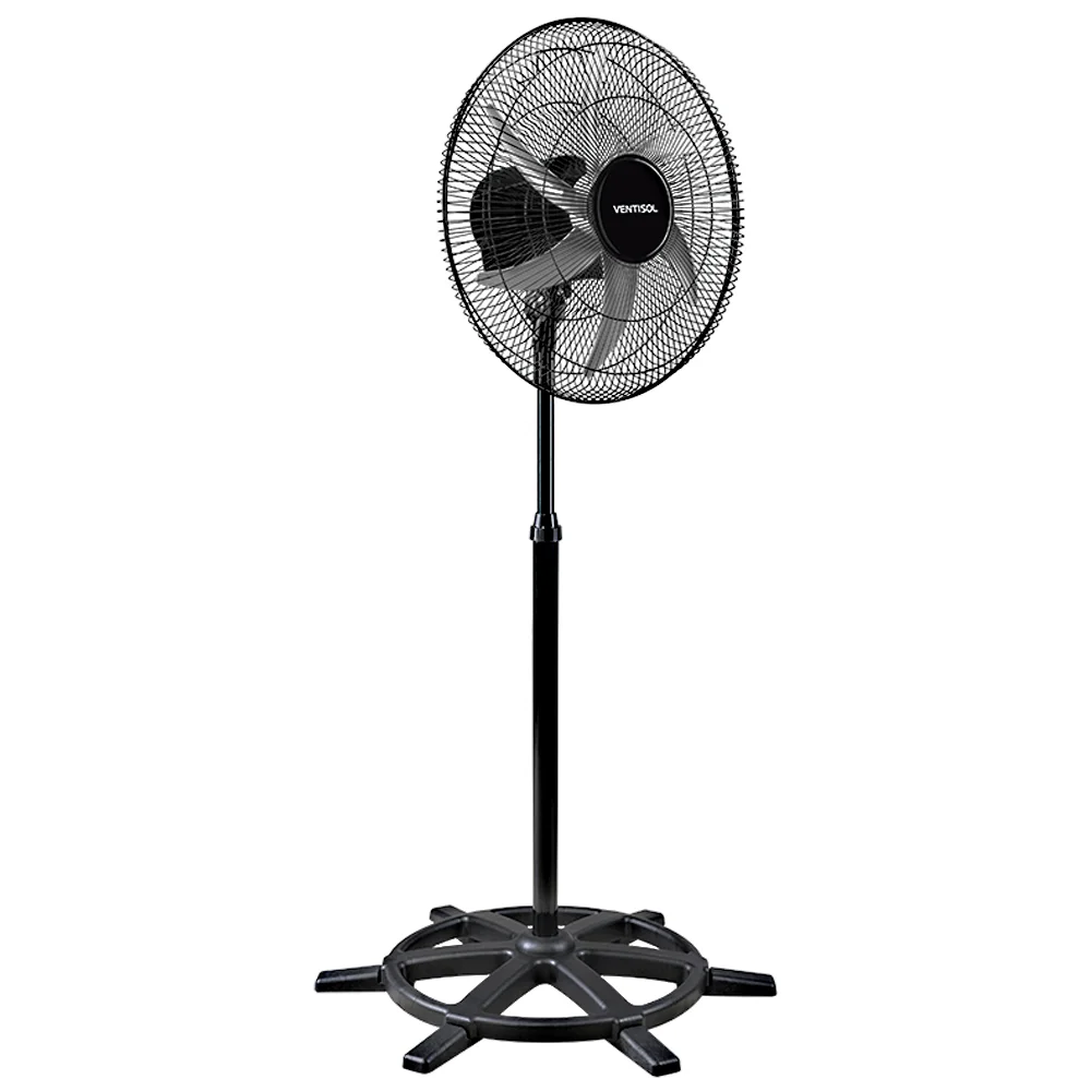 Ventilador de Coluna Premium Oscilante 6 PAS 50CM Bivolt 200W Ventisol STEEL