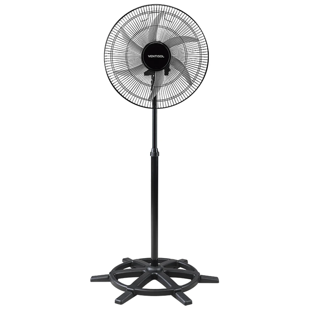 Ventilador de Coluna Premium Oscilante 6 PAS 50CM Bivolt 200W Ventisol STEEL