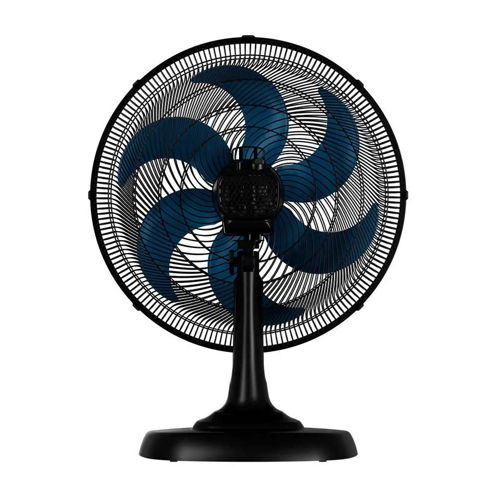 Ventilador de Mesa Azul Premium Oscilante 6 PAS 50CM 110V 135W Ventisol TURBO 6