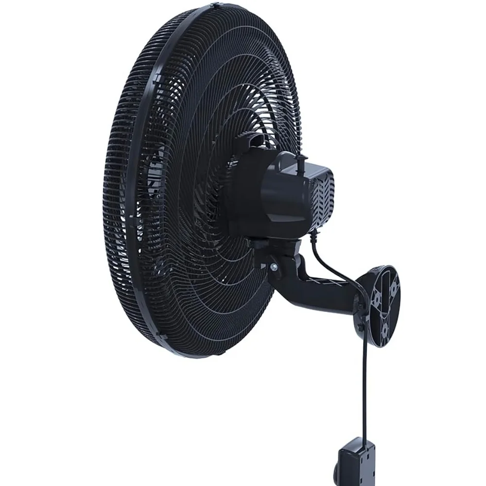 Ventilador de Parede Premium Oscilante 6 PAS 50CM Bivolt 200W Ventisol STEEL