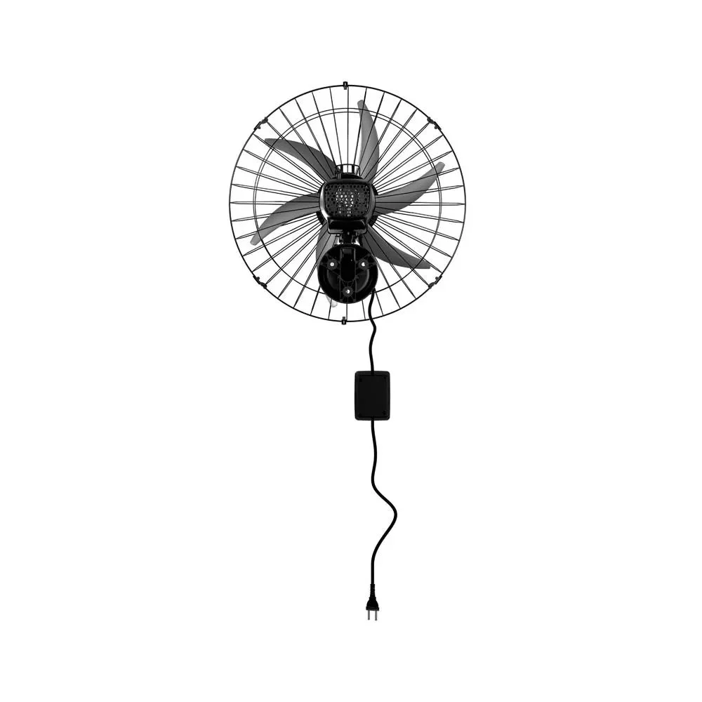Ventilador de Parede Premium Oscilante 6 PAS 50CM Bivolt 200W Ventisol STEEL