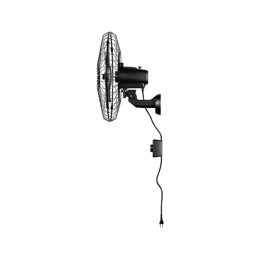 Ventilador de Parede Premium Oscilante 6 PAS 50CM Bivolt 200W Ventisol STEEL
